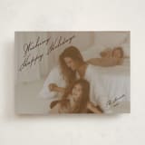 "Vintage Tilted" - Holiday Cards in Mulled Wine by Juliana Zimmermann - Front