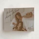 "Vintage Tilted" - Holiday Cards in Mulled Wine by Juliana Zimmermann - Folded Card