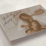 "Vintage Tilted" - Holiday Cards in Mulled Wine by Juliana Zimmermann - Detail