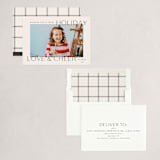 "love&cheer" - Holiday Cards in Taupe by Carolyn Nicks - Assembled