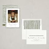 "Classic Stripes" - Holiday Cards in Forest by Michelle Taylor - Assembled