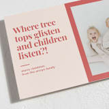 "laugh worthy" - Holiday Cards in Grape Fruit Red by Nicole Senecal - Detail