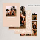 "Merrily Merry Arch" - Holiday Cards in Eggnog by Orasie - Back of Card Options