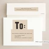 "christmas typography" - Holiday Cards in Paper by Sumak Studio - FREE Recipient Addressing