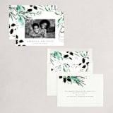 "botanica" - Holiday Cards in Spermint by Eve Schultz - Assembled