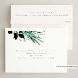 "botanica" - Holiday Cards in Spermint by Eve Schultz - FREE Recipient Addressing