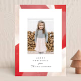"Pepperminted" - Holiday Cards in Cherry Cordial by Julie Murray - Front