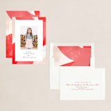 "Pepperminted" - Holiday Cards in Cherry Cordial by Julie Murray - Assembled