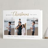 "To All" - Holiday Cards in Honey by Susan Asbill - Folded Card
