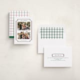 "vintage line frame" - Holiday Cards in Mistletoe by Kanika Mathur - Assembled