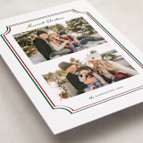 "vintage line frame" - Holiday Cards in Mistletoe by Kanika Mathur - Detail