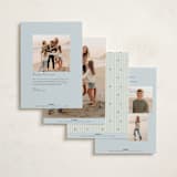 "Vintage Album" - Holiday Cards in Ice by Helena Vitto - Back of Card Options