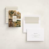 "Vintage Wishes" - Holiday Cards in Eggnog by Ashley Iwafuchi - Assembled