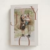 "Joy Border" - Holiday Cards in Cookie Dough by Brianne Larsen - Folded Card