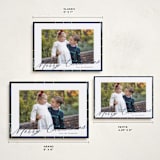 "Yule Plaid" - Holiday Cards in Navy by Cindy Reynolds - Formats Available