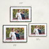 "Yule Plaid" - Holiday Cards in Hunter Green by Cindy Reynolds - Formats Available