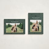 "Bow-tied" - Holiday Cards in Evergreen by Melanie Kosuge - Photo Orientation Options