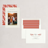 "Whats in a Name" - Holiday Cards in Vanilla by Kimberly Morgan - Assembled
