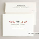 "Whats in a Name" - Holiday Cards in Vanilla by Kimberly Morgan - FREE Recipient Addressing