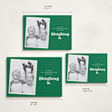 "Sleighing It" - Holiday Cards in Elf by Corinne Malesic - Formats Available