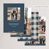 "life is beautiful" - Holiday Cards in Midnight by Eric Clegg - Back of Card Options