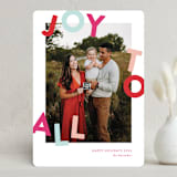 "Silly Joy" - Holiday Cards in Sugar Cookie by Ashley DeMeyere - Front
