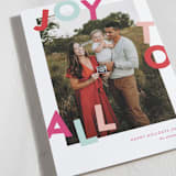 "Silly Joy" - Holiday Cards in Sugar Cookie by Ashley DeMeyere - Detail