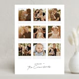 "Photo Snapshots" - Holiday Cards in Frost by Lisa McLean - Front