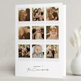 "Photo Snapshots" - Holiday Cards in Frost by Lisa McLean - Folded Card