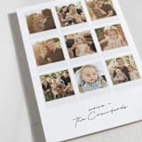 "Photo Snapshots" - Holiday Cards in Frost by Lisa McLean - Detail