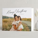 "Holiday Minimalist" - Holiday Cards in Coal by Design Lotus - Folded Card