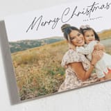 "Holiday Minimalist" - Holiday Cards in Coal by Design Lotus - Detail