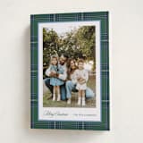 "Navy Baby" - Holiday Cards in Evergreen by Cindy Reynolds - Folded Card
