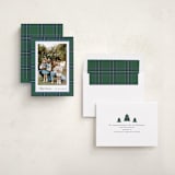 "Navy Baby" - Holiday Cards in Evergreen by Cindy Reynolds - Assembled