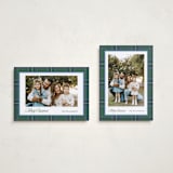 "Navy Baby" - Holiday Cards in Evergreen by Cindy Reynolds - Photo Orientation Options