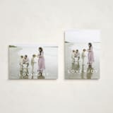 "love joy" - Holiday Cards in Snow by Kate Ross - Photo Orientation Options