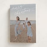 "Jotted Christmas" - Holiday Cards in Sugar Cookie by Julia Hall - Folded Card