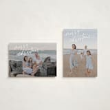 "Jotted Christmas" - Holiday Cards in Sugar Cookie by Julia Hall - Photo Orientation Options