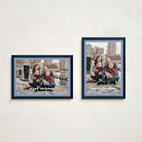 "Modern details" - Holiday Cards in Ink by Stacey Meacham - Photo Orientation Options
