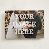 "The Big Picture" - Holiday Cards in Winter by Minted - Front