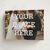 "The Big Picture" - Holiday Cards in Winter by Minted - Folded Card