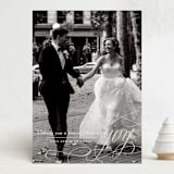 "Season Filled With Joy" - Holiday Cards in Ivory by Jackie Mangiolino - Front