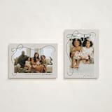 "Cascading Bow" - Holiday Cards in Putty by Lauren Chism - Photo Orientation Options