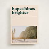 "headline" - Holiday Cards in Spruce by Annie Clark - Front