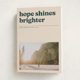"headline" - Holiday Cards in Spruce by Annie Clark - Folded Card