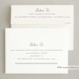 "Postcard Script" - Holiday Cards in Chimney Smoke by Katharine Watson - FREE Recipient Addressing