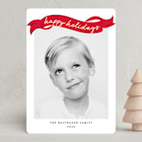 "spool" - Holiday Cards in Crimson by Jennifer Lew - Front