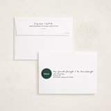 "Reindeer" - Holiday Cards in Spruce by Annie Clark - FREE Recipient Addressing