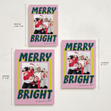 "Bold and Bright" - Holiday Cards in Gumdrop by Shari Margolin - Formats Available