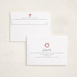 "quirky fun" - Holiday Cards in Candy Cane by Cass Loh - FREE Recipient Addressing